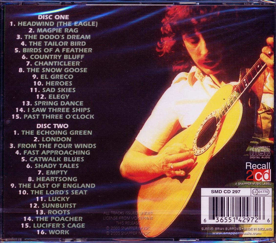 Gordon Giltrap - Part Of The Picture (2xCD) Music CD
