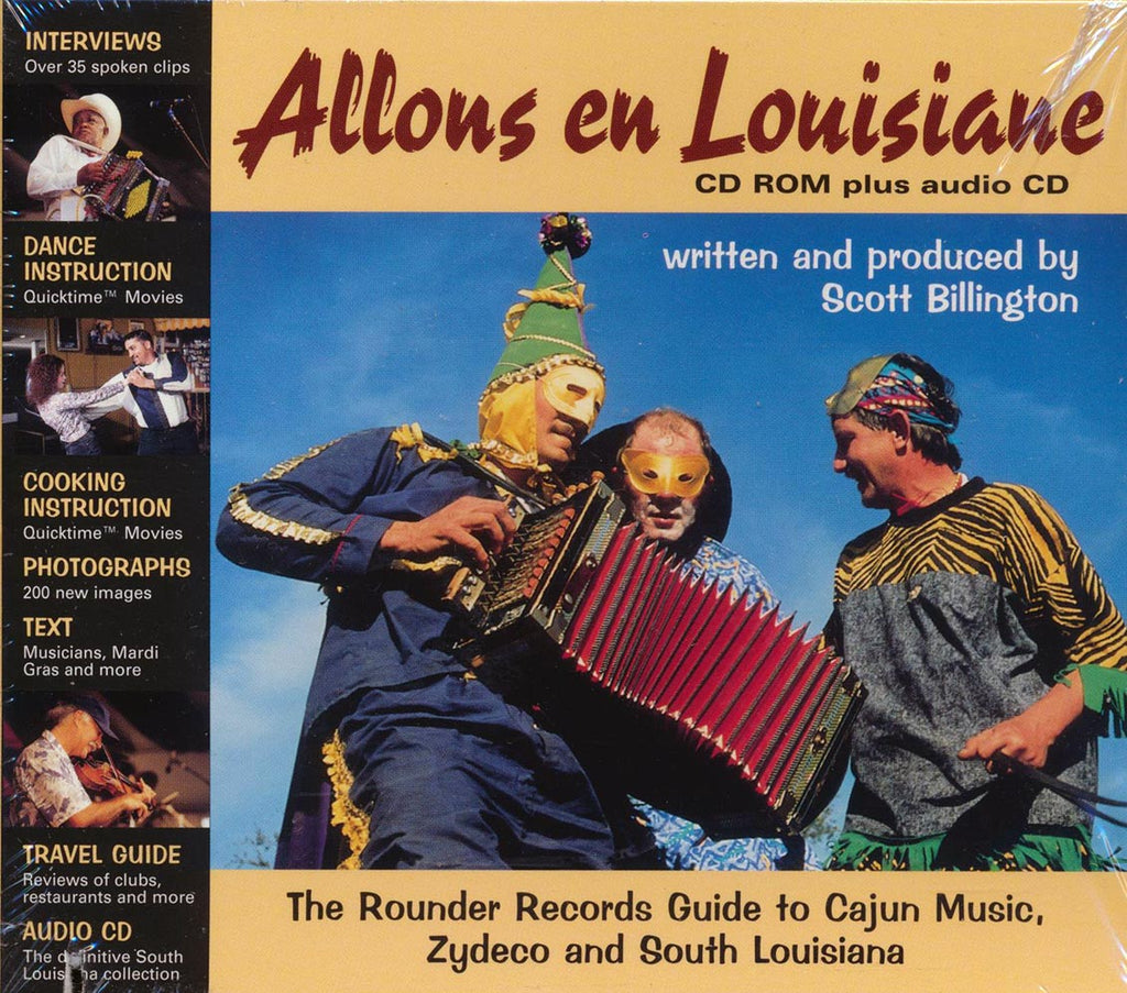 Balfa Touhours, Steve Riley & The Mamou Playboys, DL Menard, Etc. - Allons En Louisiane (2xCD) (marked/ltd stock) Music CD