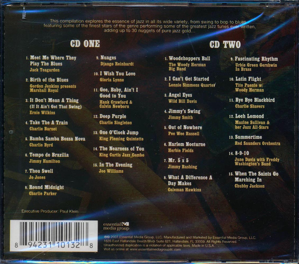 Coleman Hawkins, Charlie Parker, Django Reinhardt, Etc. - Jazz Gold (2xCD) (remastered) Music CD