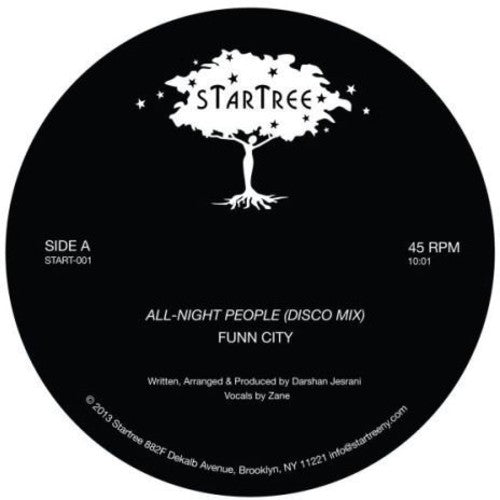 Funn City - All-night People - Vinyl Record