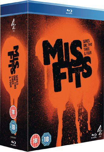 Misfits: Series 1 - 4 - Misfits: Series 1 - 4 - Blu-ray