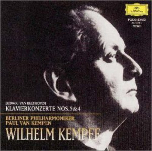 Kempff,wilhelm - Beethoven: Klavierkonzerte #5 & 4 - Music CD