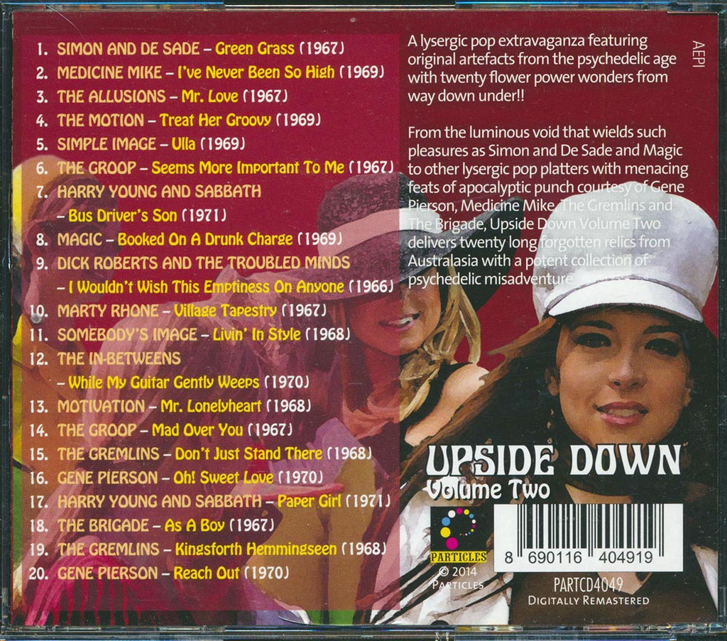 Simple Image, The Groop, Medicine Mike, Motivation, The Gremlins, Etc. - Upside Down Volume 2: Coloured Dreams From The Underworld 1966-1971 Music CD