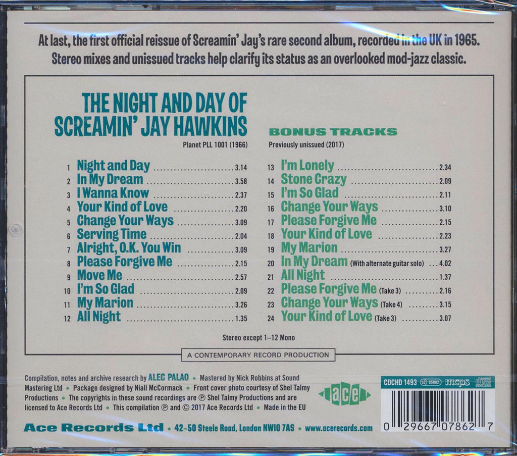 Screamin' Jay Hawkins - The Planet Sessions (incl. large booklet) Music CD