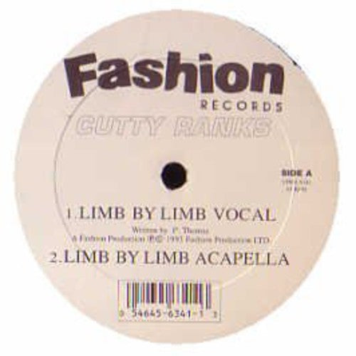 Cutty Ranks - Limb By Limb - Vinyl Record