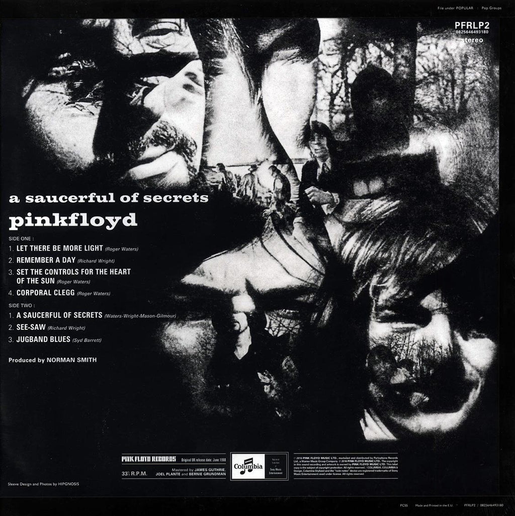 Pink Floyd - A Saucerful Of Secrets (180g) Vinyl Record