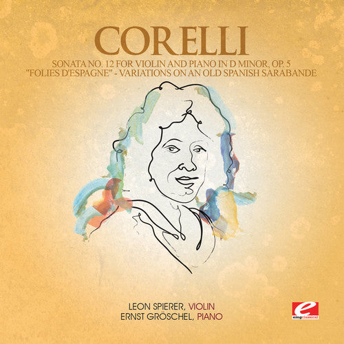Corelli - Sonata 12 Violin Piano D Minor / Folies D'espagne - Music CD