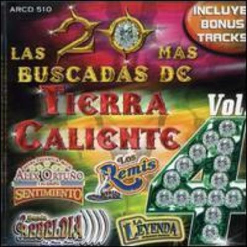 20 Mas Buscadas De Tierra Caliente 4 / Various - 20 Mas Buscadas De Tierra Caliente 4 / Various - Music CD