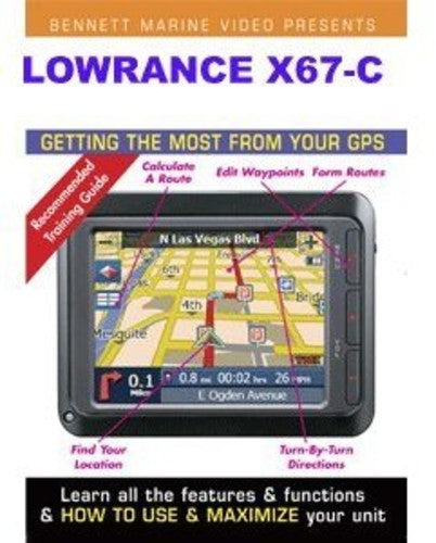 Lowrance X67-c Sonar - Lowrance X67-c Sonar - DVD