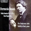 Busoni / Enoksson / Scott - Violin Sonatas 1 & 2 / 4 Bagatelles - Music CD