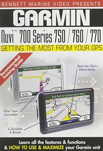 Garmin Nuvi 700 Series: 750 760 & 770 - Garmin Nuvi 700 Series: 750 760 & 770 - DVD