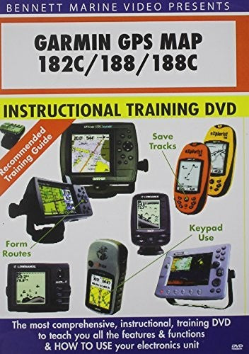 Garmin Gps Map: 182c & 188-188c Sounder - Garmin Gps Map: 182c & 188-188c Sounder - DVD