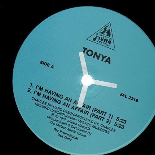 Tonya - I've Been Having An Affair - Vinyl Record