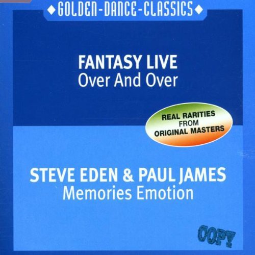 Fantasy Live / Eden,steve - Over & Over / Memories Emotion - Music CD Single