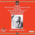Mozart / Schumann / Scherchen / Michelangeli - Piano Cto 15 / Piano Cto Op 54 - Music CD