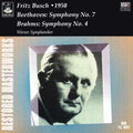 Beethoven / Brahms / Wiener Symphoniker / Bush - Symphony 7 / Symphony 4 - Music CD