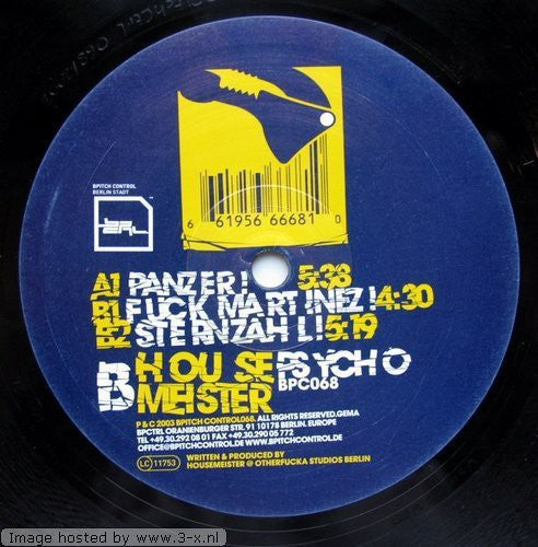 Housemeister - Psycho - Vinyl Record