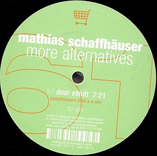 Schaffhauser,mathias - More Alternatives - Vinyl Record