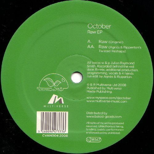 October - Raw - Vinyl Record