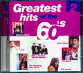 Jeff Beck, The Zombies, PJ Proby, The Hollies, Lulu, Etc. - Greatest Hits Of The 60's (36 tracks) (2xCD) Music CD