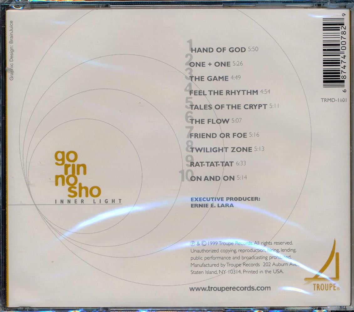 Go Rin No Sho - Inner Light Music CD