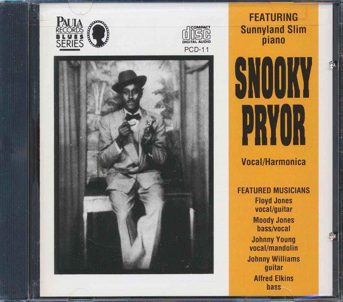 Snooky Pryor Featuring Sunnyland Slim, Piano - Snooky Pryor Featuring Sunnyland Slim, Piano (20 tracks) Music CD