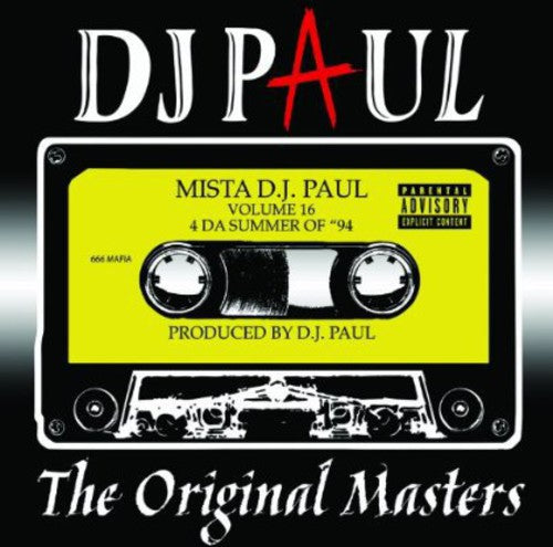 Dj Paul - Original Masters: 16 - Music CD