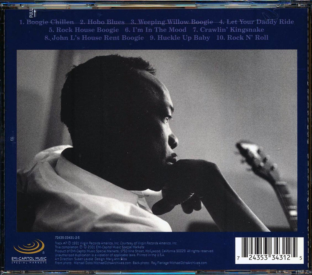 John Lee Hooker - The Best Of John Lee Hooker Music CD