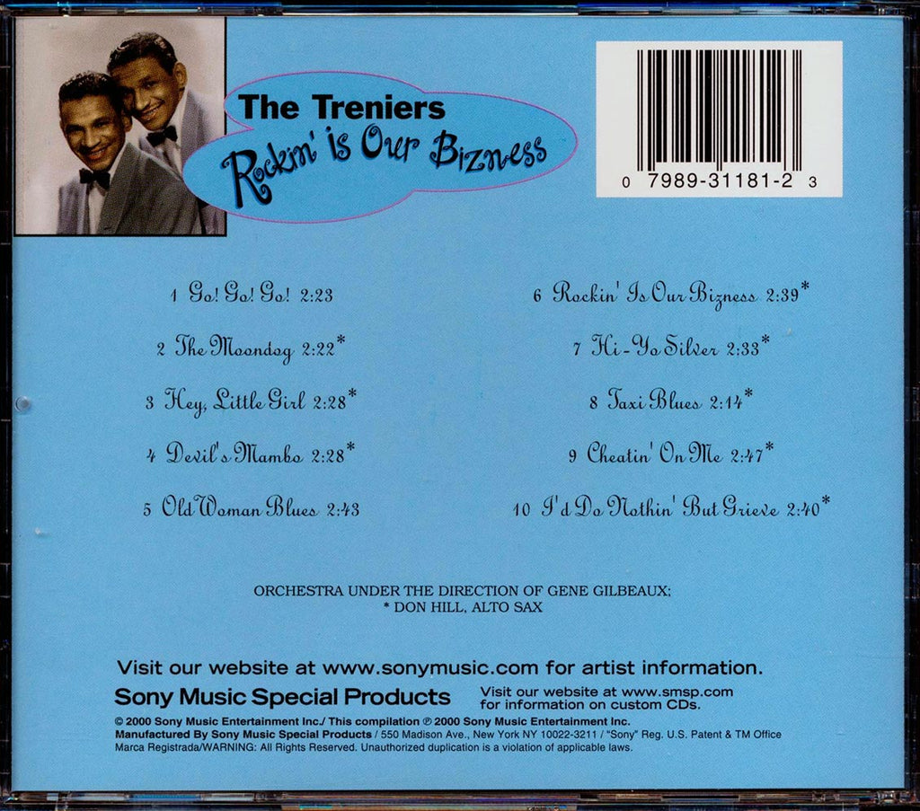 The Treniers - Rockin' Is Our Bizness Music CD