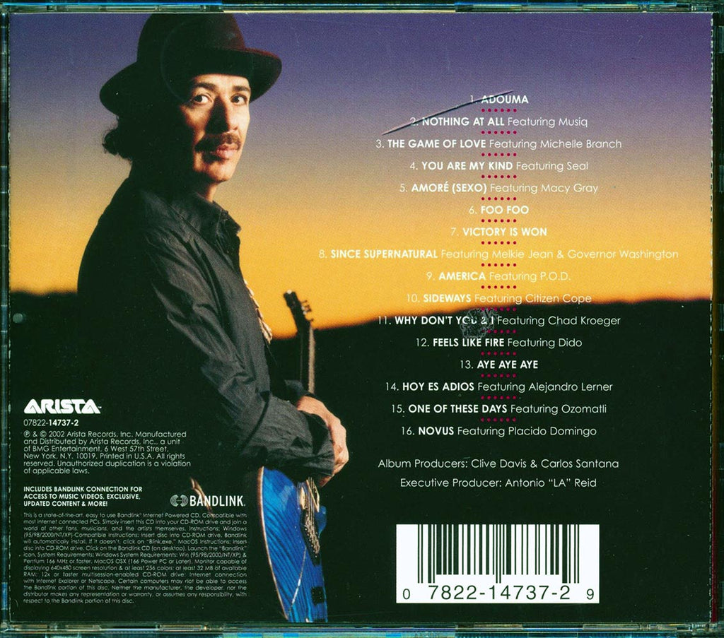 Santana - Shaman Music CD