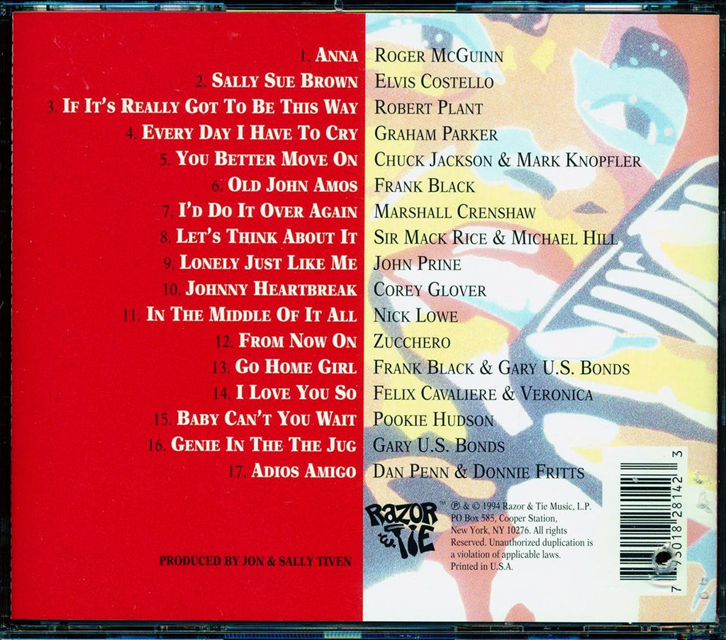 Robert Plant, Elvis Costello, Graham Parker, John Prine, Etc. - Adios Amigo: A Tribute To Arthur Alexander (marked/ltd stock) Music CD
