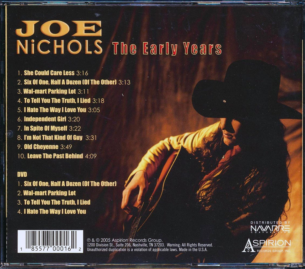 Joe Nichols - The Early Years (incl. DVD) Music CD
