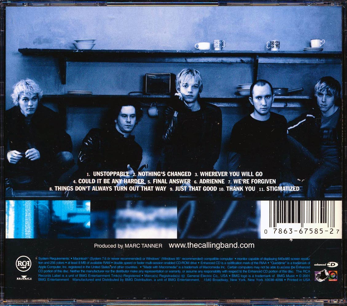 The Calling - Camino Palmero (marked/ltd stock) Music CD