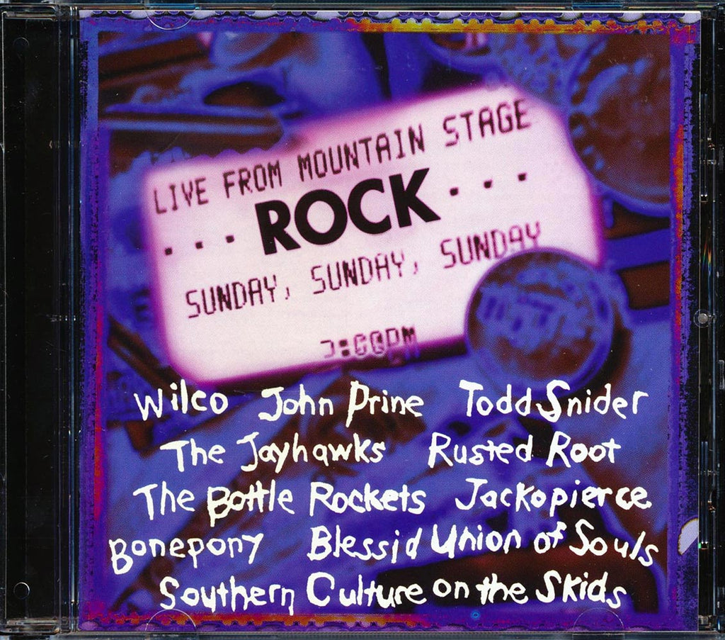 Wilco, John Prine, Todd Snider, The Jayhawks, Etc. - Rock: Live From Mountain Stage (marked/ltd stock) Music CD