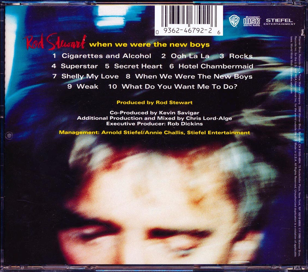 Rod Sterwat - When We Were The New Boys (marked/ltd stock) Music CD