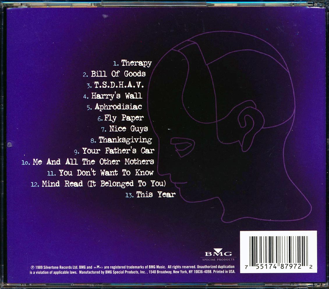 Loudon WainWright III - Therapy Music CD