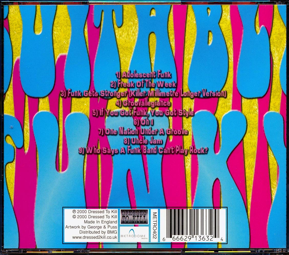 Funkadelic - Suitably Funky Music CD