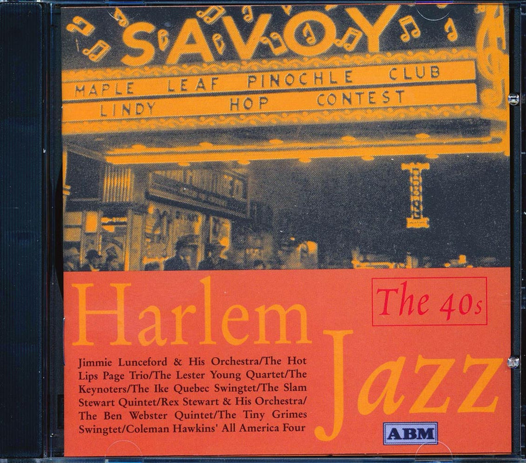 Al Cooper & His Savoy Sultans, Andy Kirk & His Clouds Of Joy, Sammy Price & His Bluesicians, Etc. - Harlem Jazz: The 40s (24 tracks) Music CD