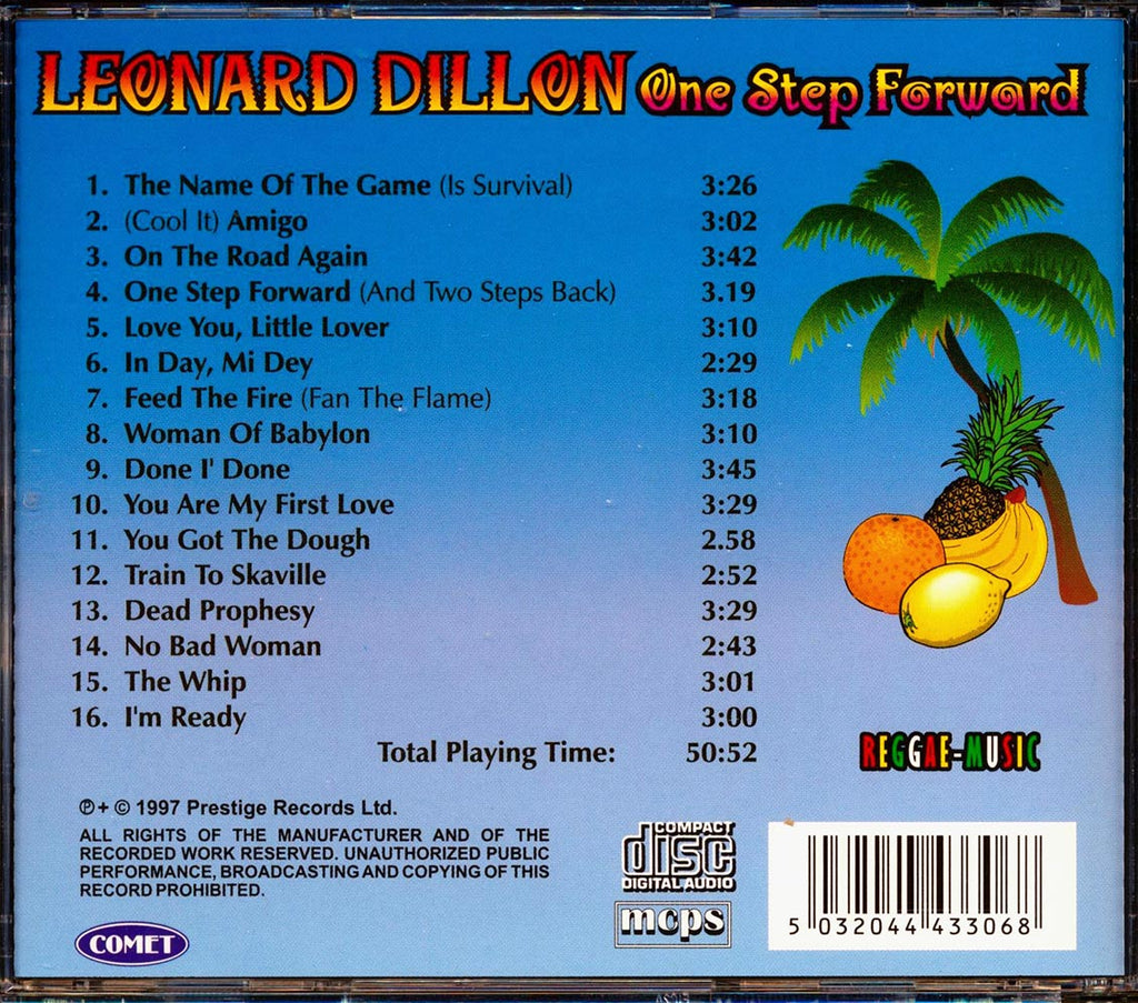 Leonard Dillon - One Step Forward Music CD