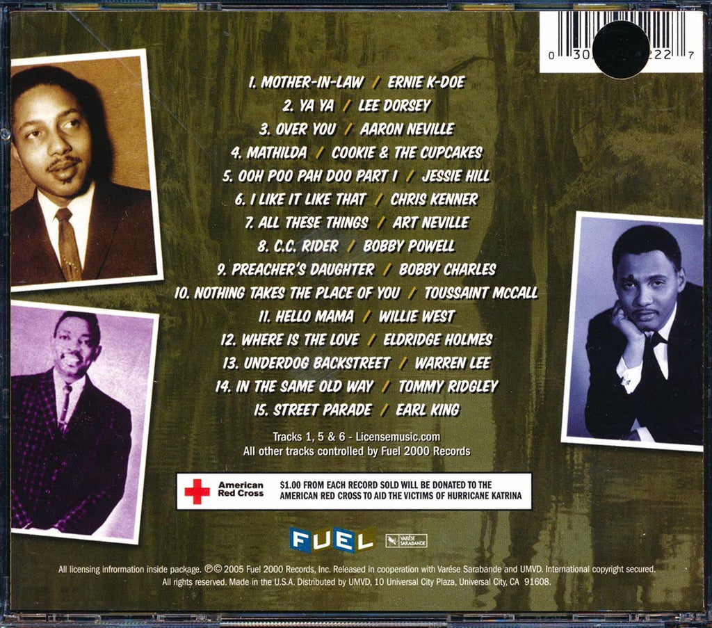 Earl King, Aaron Neville, Lee Dorsey, Art Neville, Toussaint McCall, Etc. - Essential Louisiana R&B (marked/ltd stock) Music CD