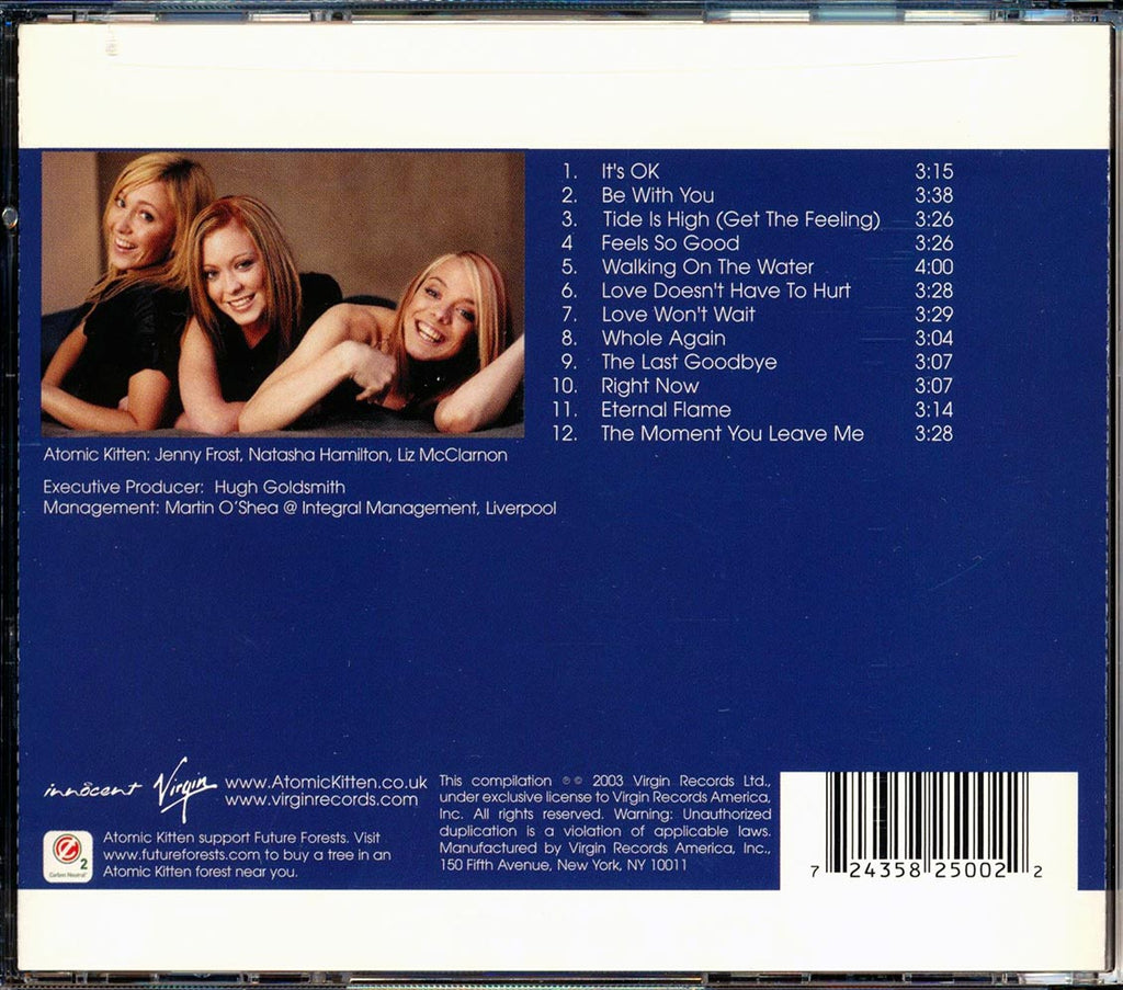 Atomic Kitten - Atomic Kitten Music CD