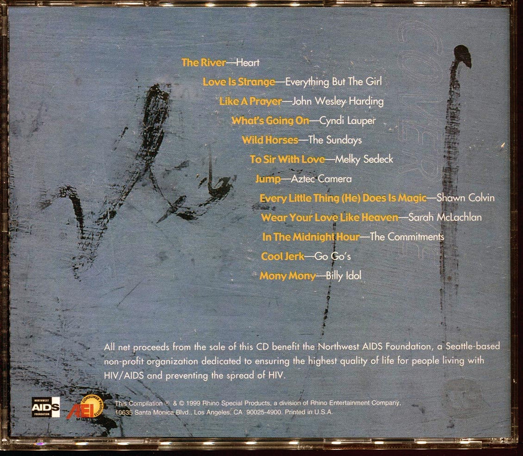 Heart, The Go Go's, Billy Idol, Everything But The Girl, Cyndi Lauper, Etc. - Cover Me Music CD