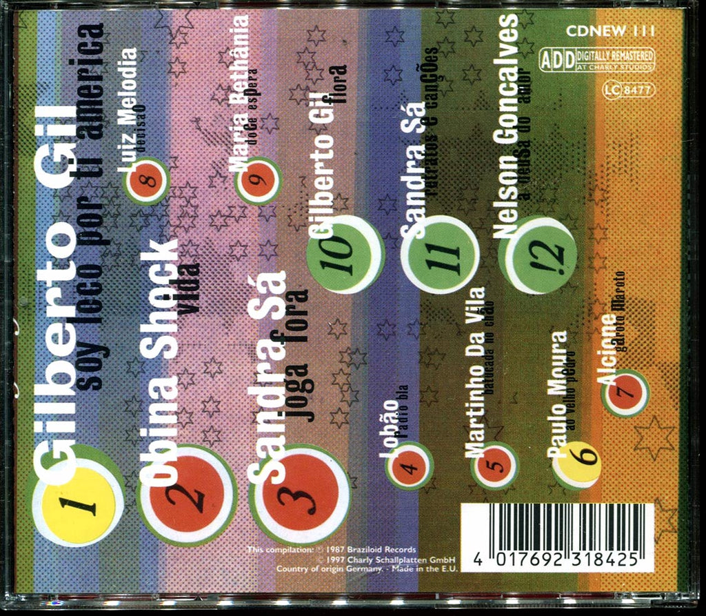 Gilberto Gil, Nelson Goncalves, Obina Shock, Sandra Sa, Etc. - Brazil Is Back Music CD