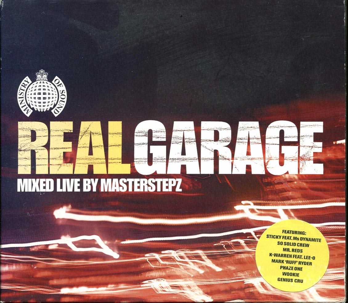 Mr. Reds, So Solid Crew, Genuis Cru, Wookie, Etc. - Real Garage Mixed Live By Masterstepz (40 tracks) (2xCD) (incl. large booklet) Music CD