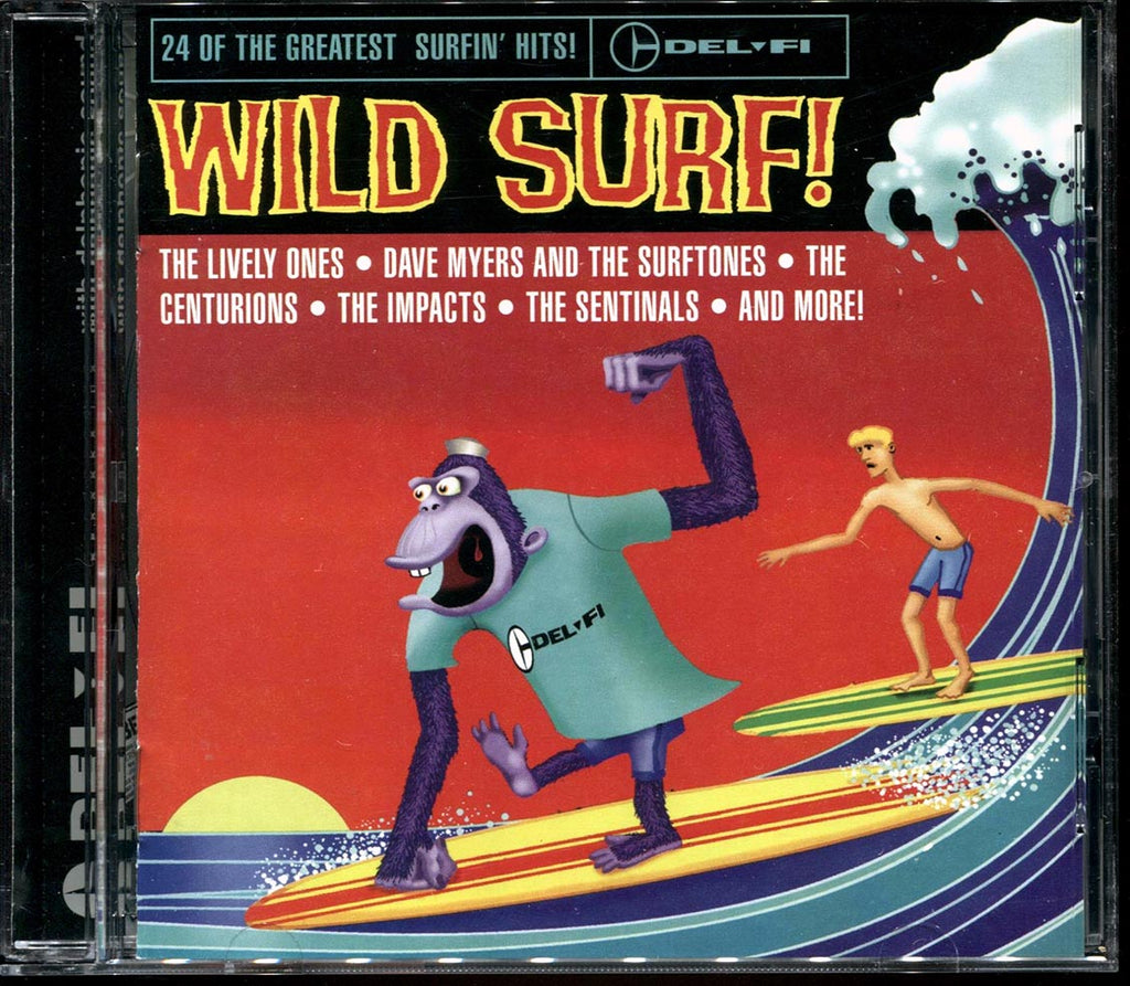 Lively Ones, The Sentinals, The Impacts, The Surfaris, Etc. - Wild Surf! (24 tracks) Music CD