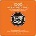 Vinyl Styl Vsp007 12in Lp Outer Sleeves 1000ct Clr - Vinyl Styl Vsp007 12in Lp Outer Sleeves 1000ct Clr - Bags/Sleeves