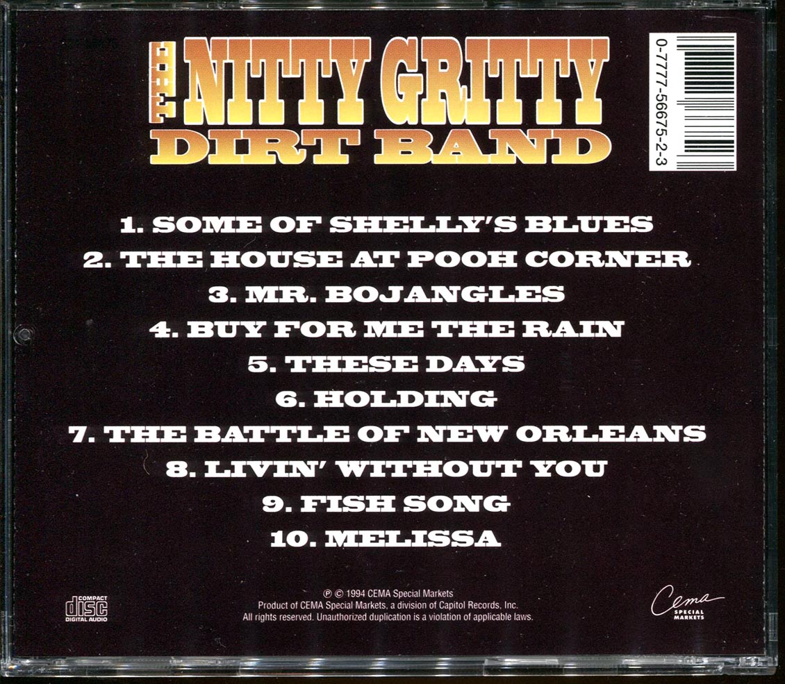 The Nitty Gritty Dirt Band - The Nitty Gritty Dirt Band Music CD