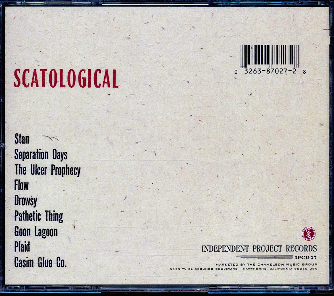 Scatological - Indian Bingo Music CD