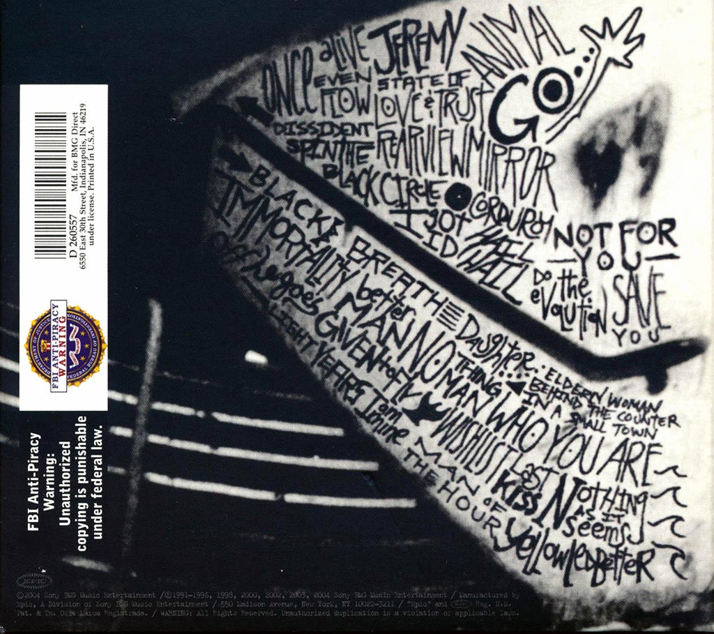 Pearl Jam - Rearviewmirror: Greatest Hits 1991-2003 (33 tracks) (2xCD) Music CD