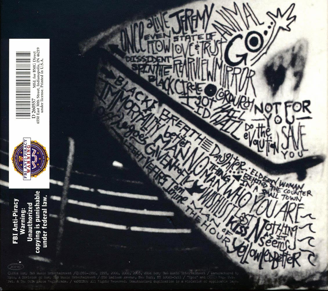 Pearl Jam - Rearviewmirror: Greatest Hits 1991-2003 (33 tracks) (2xCD) Music CD